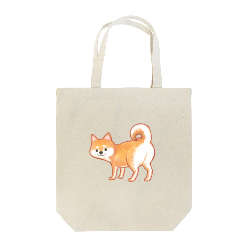 こさつね🐼のカワイイ顔してイヤミを言う柴犬（セリフ無し） Tote Bag