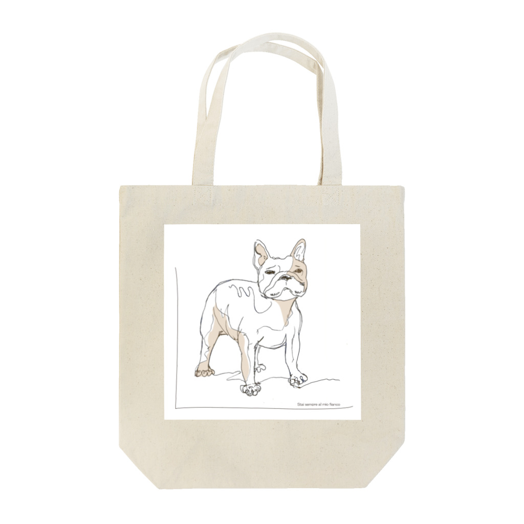 Bacoのブルブルフレンチブルドッグ Tote Bag