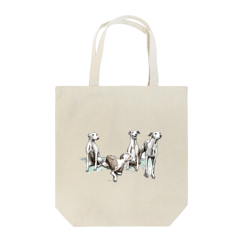 I-Asis-D SHOPのWIHPPET　Series Tote Bag