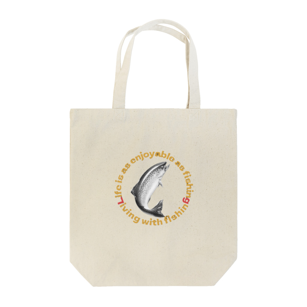 graphicsFILMの釣りのある人生は最高 Tote Bag