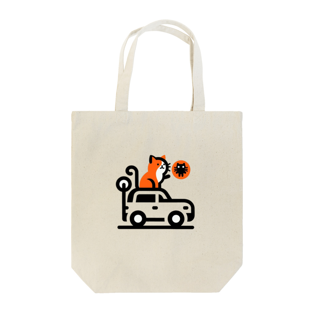 onzo_BGMの猫×SUV３ Tote Bag