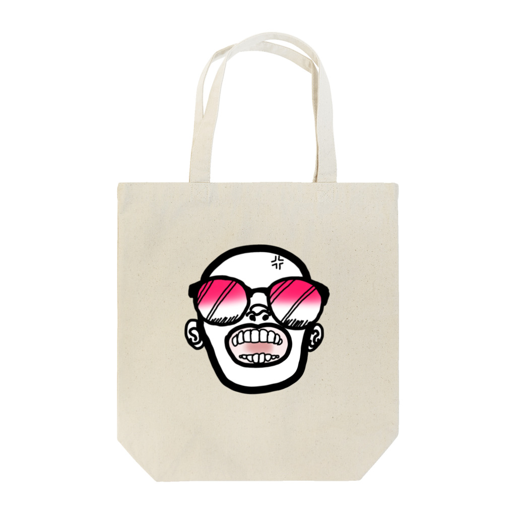 bennkeinomiseのこのサングラス男、ちょっとキレてます Tote Bag