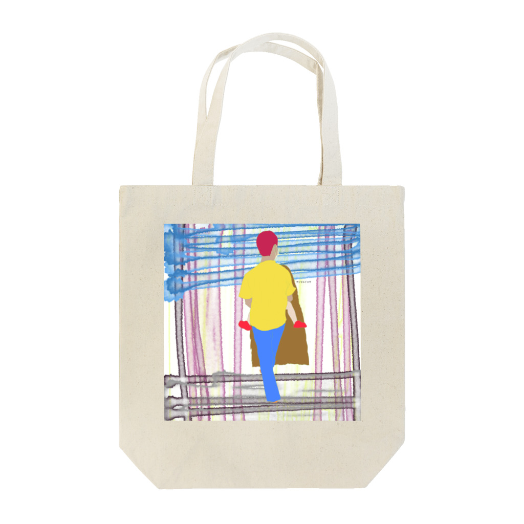 MONKAJI.のアソビニイコウ… Tote Bag