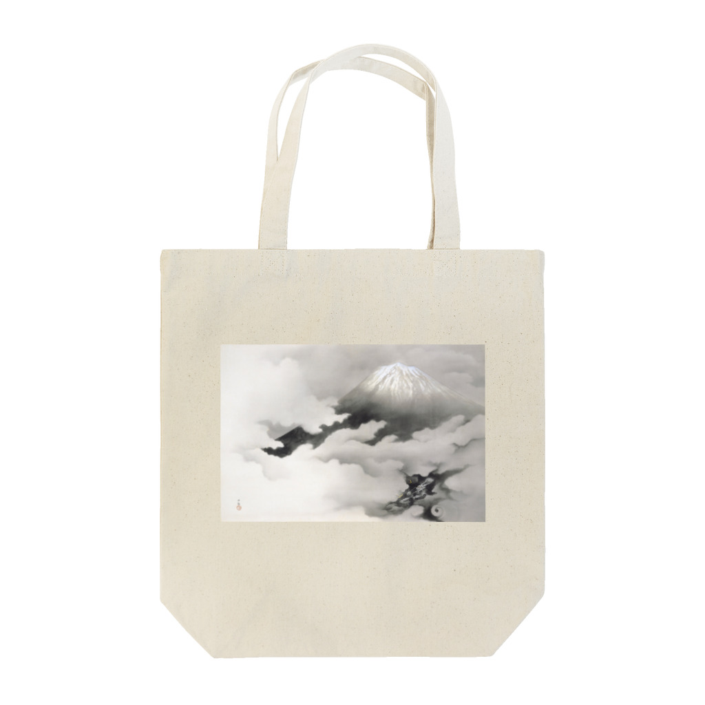 世界の絵画アートグッズの横山大観《龍躍る》 Tote Bag