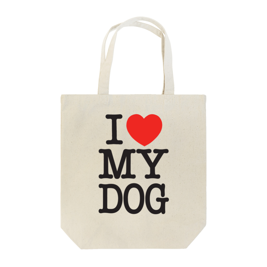 I LOVE SHOPのI LOVE MY DOG トートバッグ