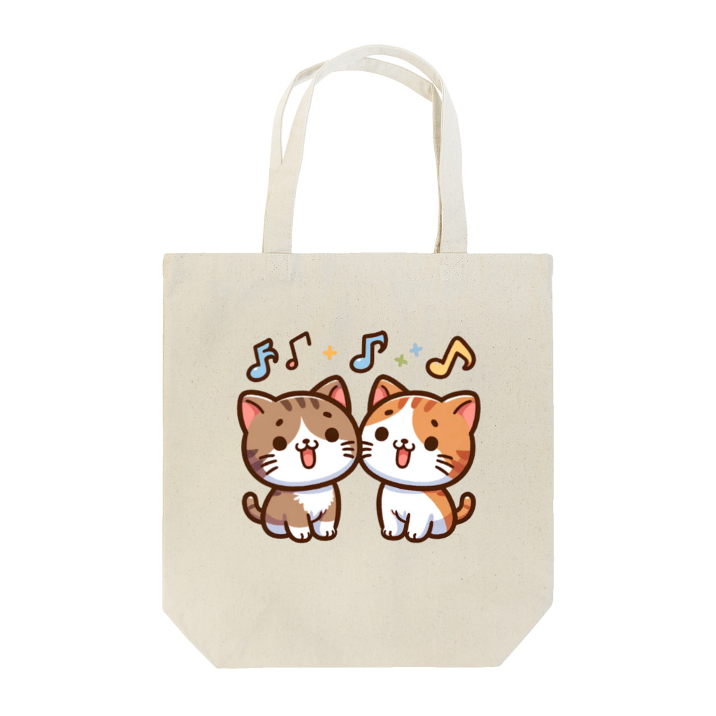 チェリモヤのねこコーラス 09 Tote Bag