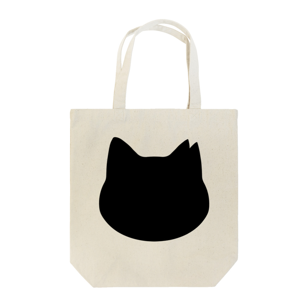 ichinoshopのさくら猫シルエット/ブラック Tote Bag