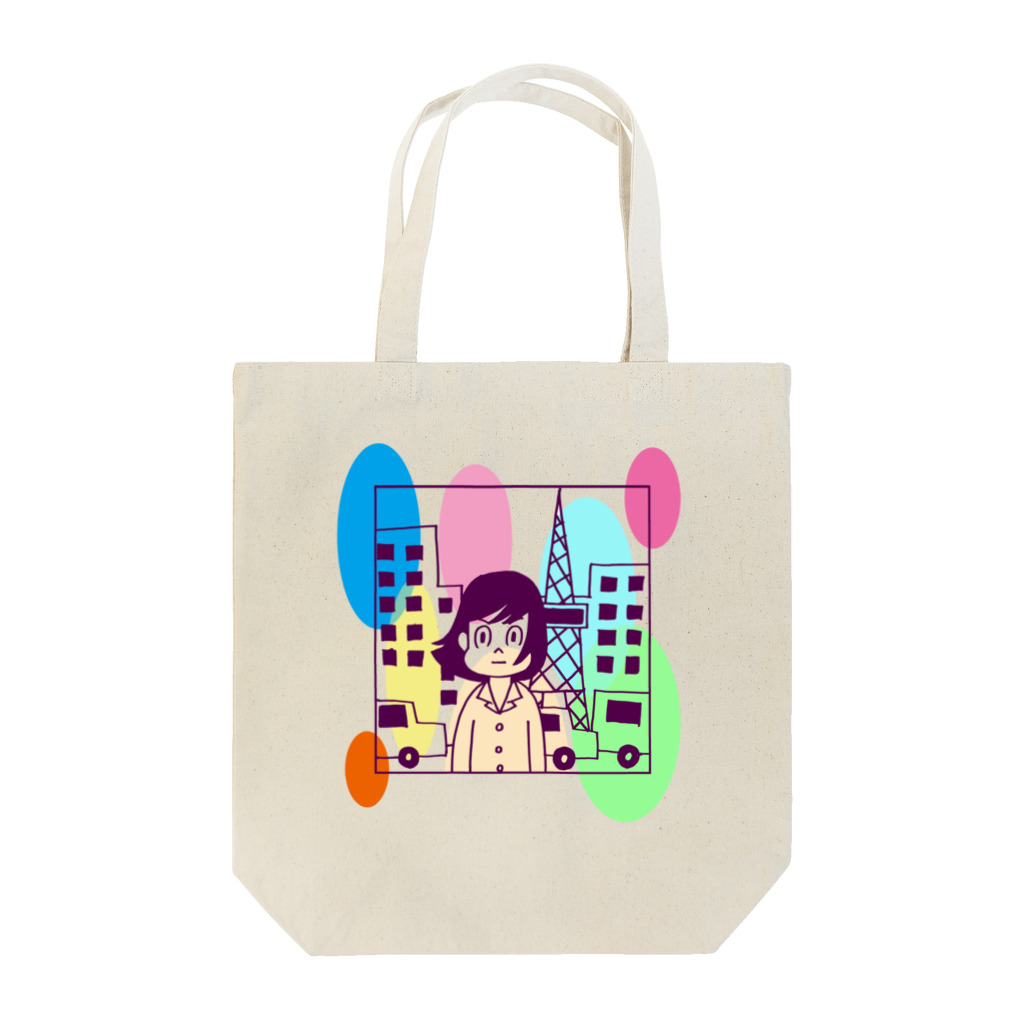 ふくたつショップのシティーライツ Tote Bag