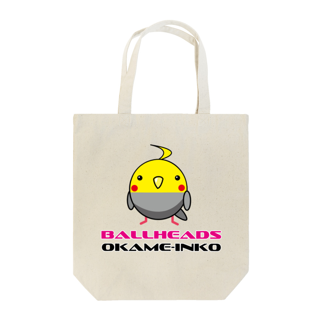 ゴロニャーのダサT屋さんのオカメインコ from BallHeads Tote Bag