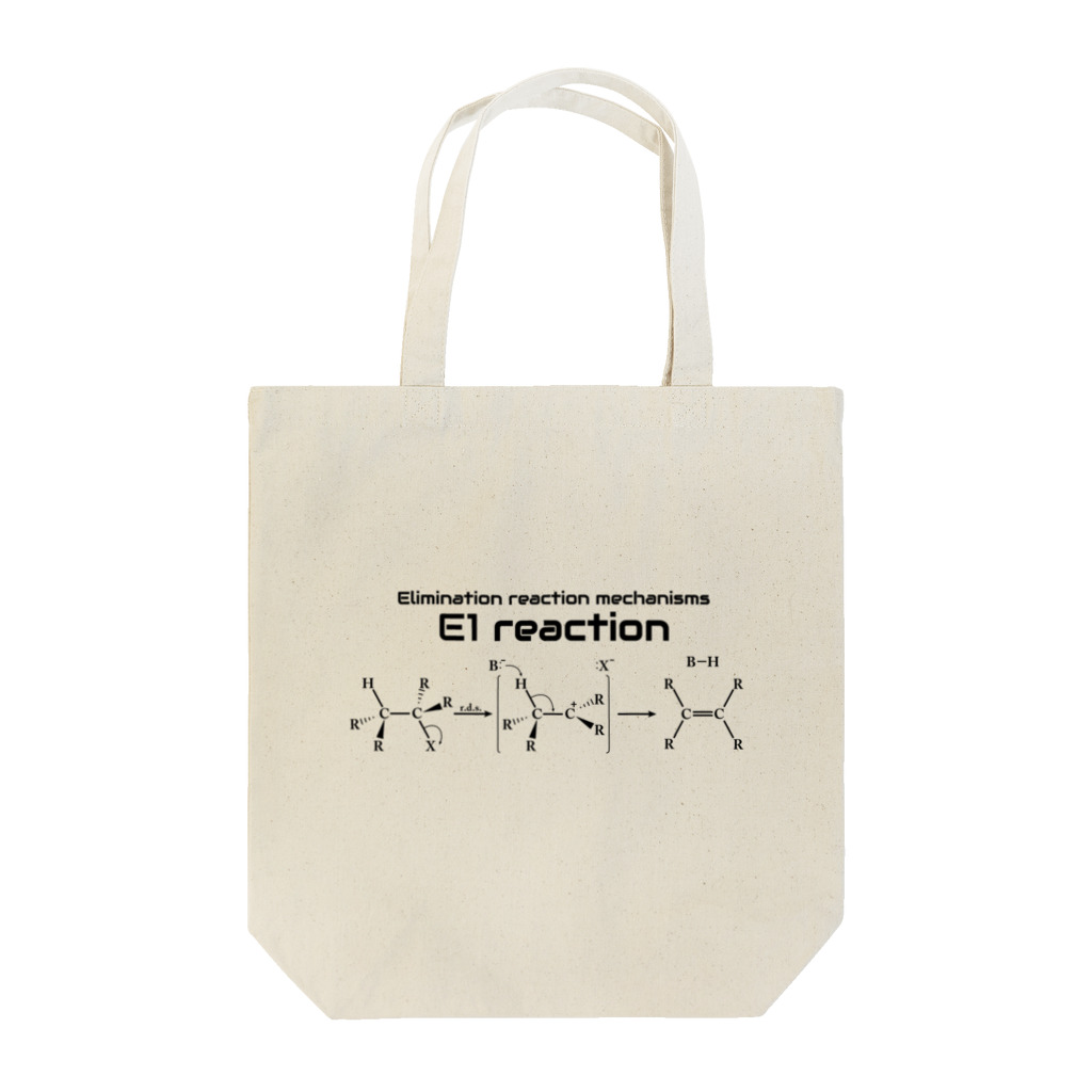 U LibraryのE1反応（有機化学） Tote Bag