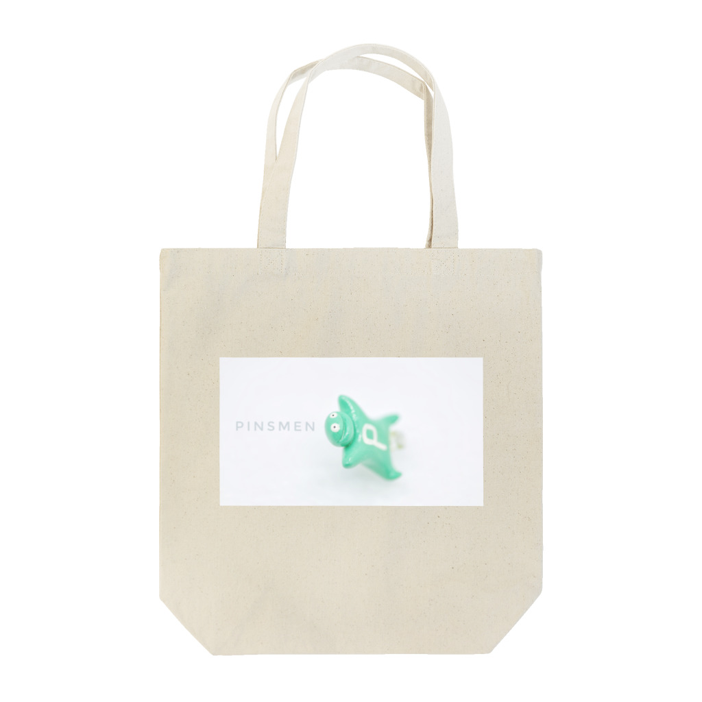 岡本なう - okamoto now -の【ピンズMen（ぴんずめん・PinsMen）】グッズ Tote Bag