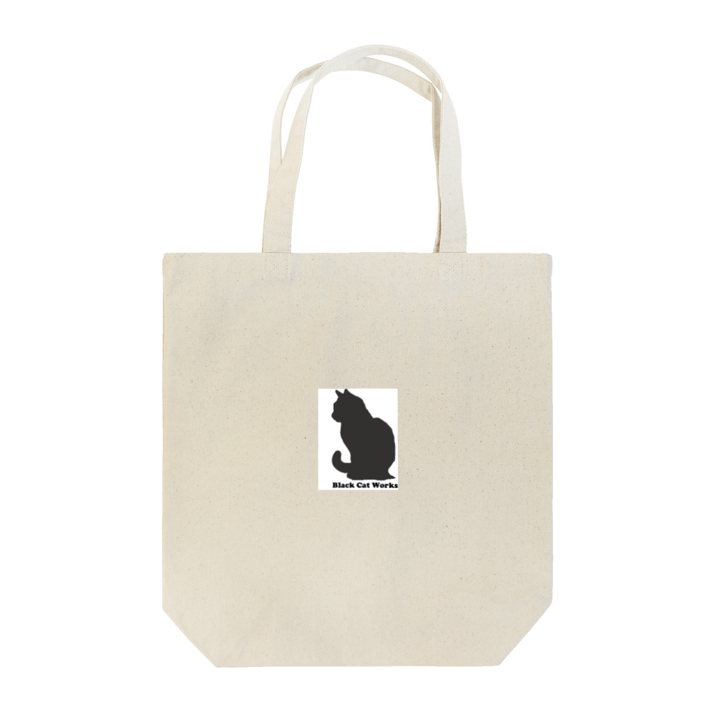 Black Cat WorksのBlack Cat Works Logo Tote Bag