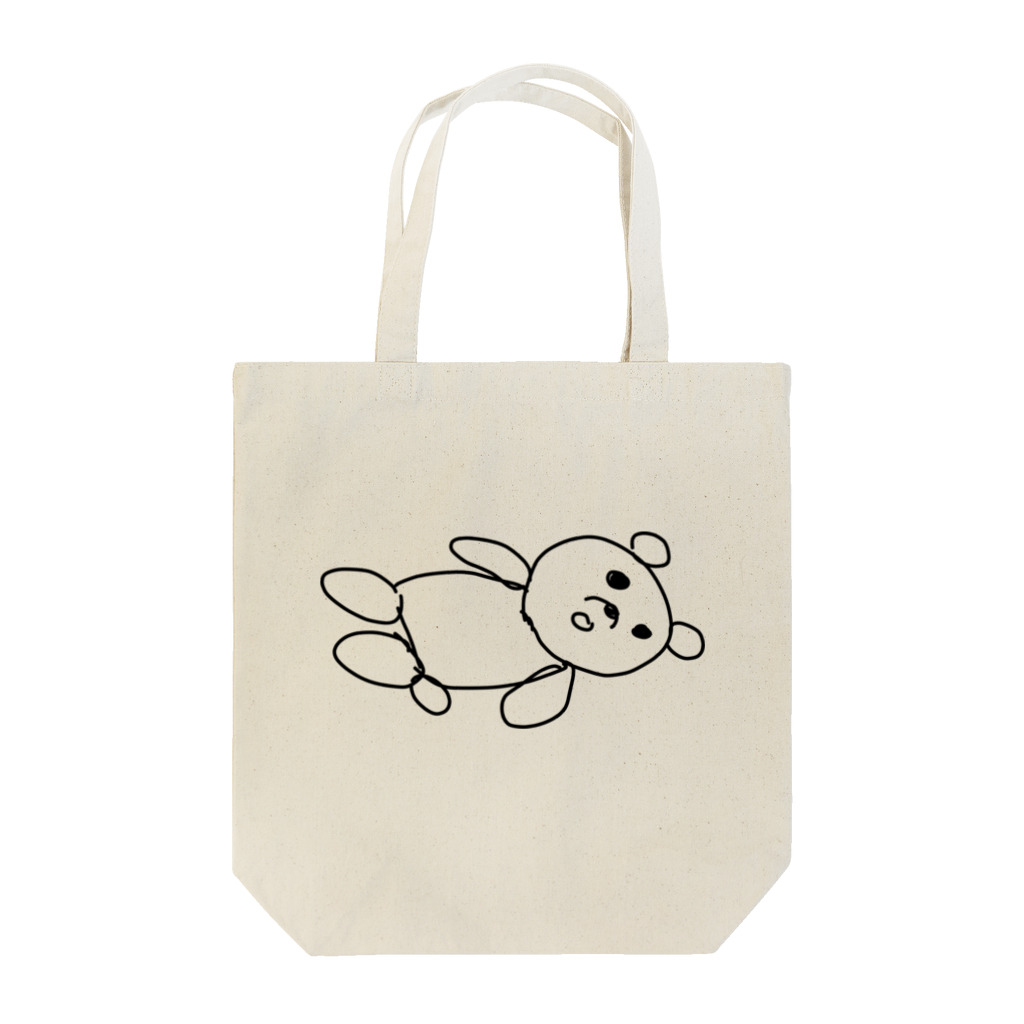 pon_pokoのkuma Tote Bag