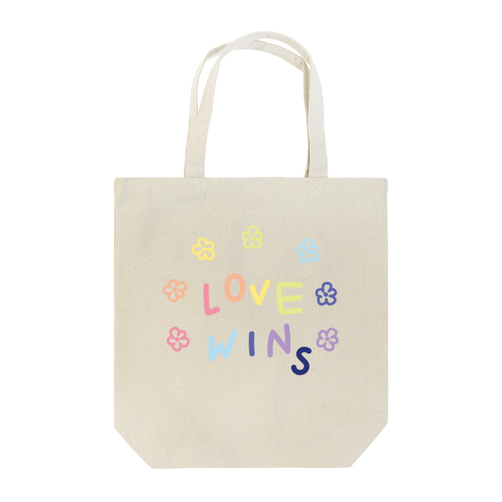 島民のlove wins! we are proud to celebrate our prides! Tote Bag