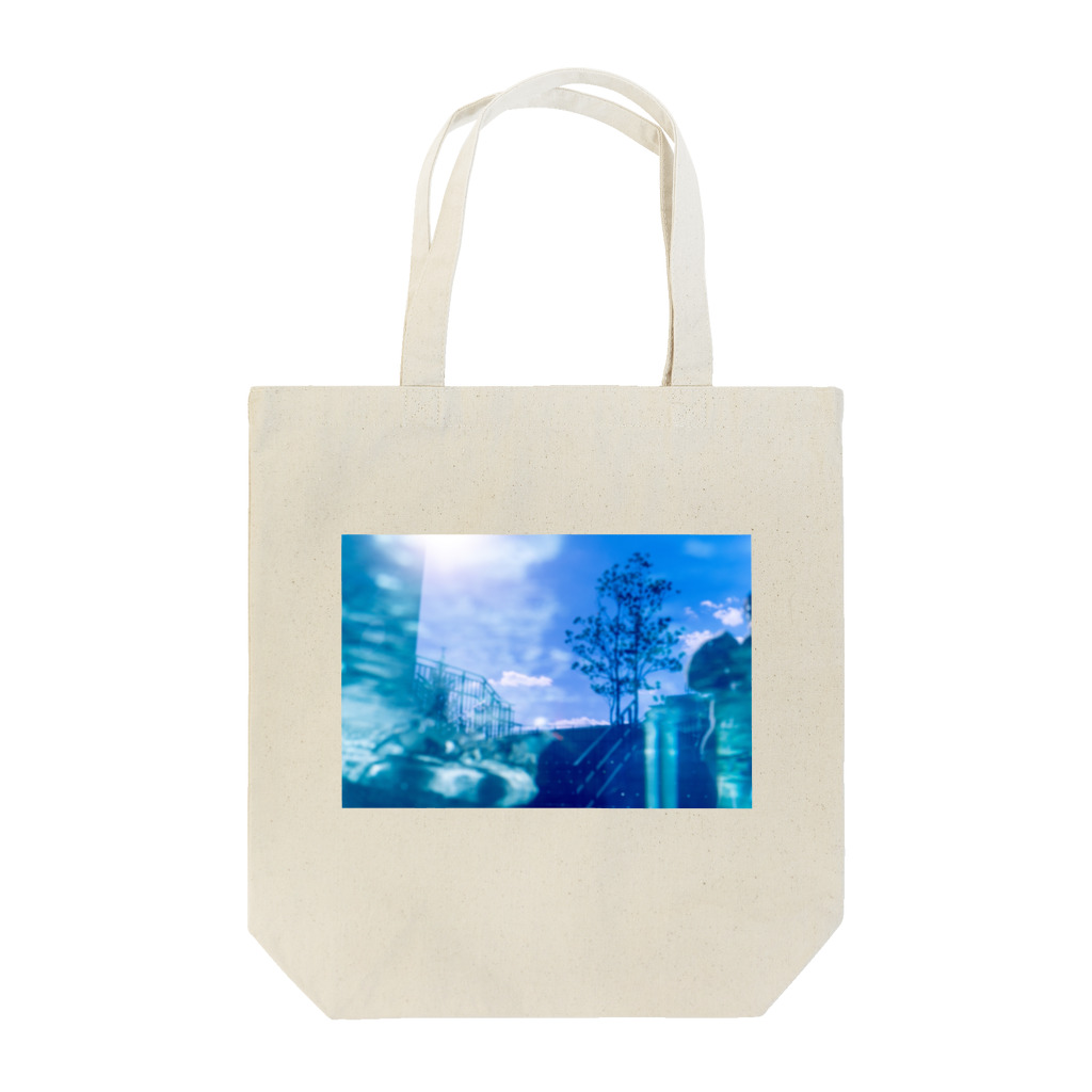 ライガジェ！@ゆーふぃるの水槽に映る景色 Tote Bag