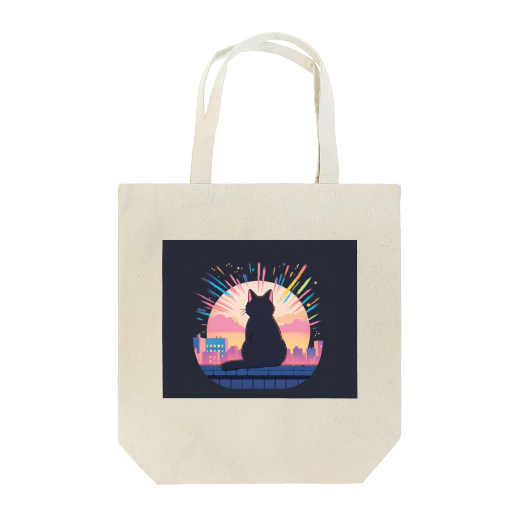 chibi_hikariのHappy Starry Tote Bag