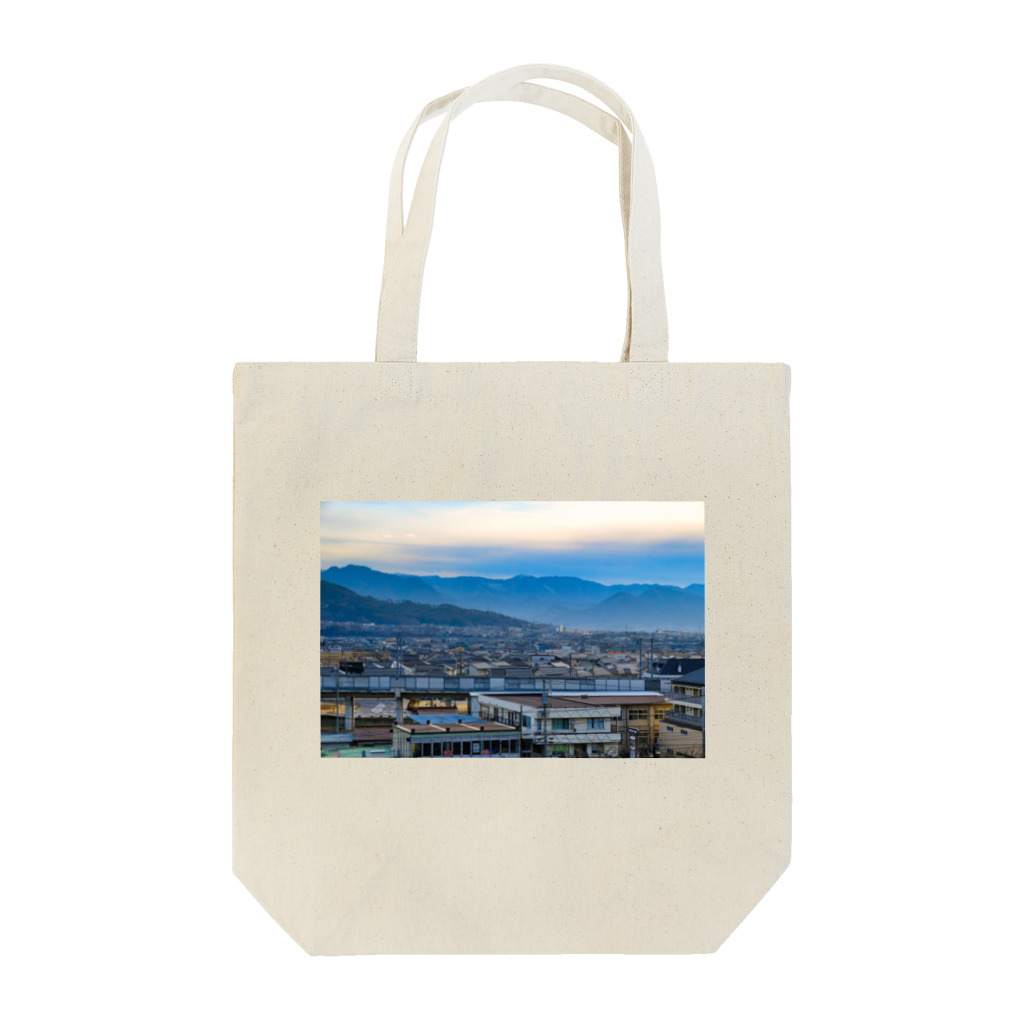 tetsu/中原徹也（Rebrast）の山と街 Tote Bag