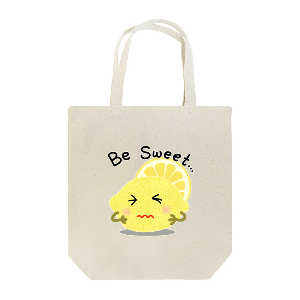 MZグラフィックスのレモン　Be Sweet Tote Bag