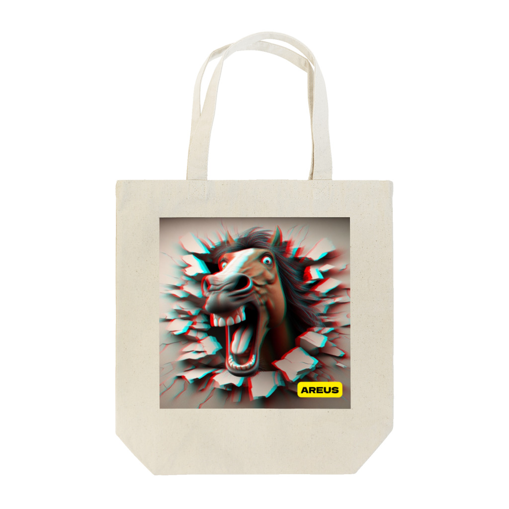AREUSのAREUS×3D Horse Tote Bag