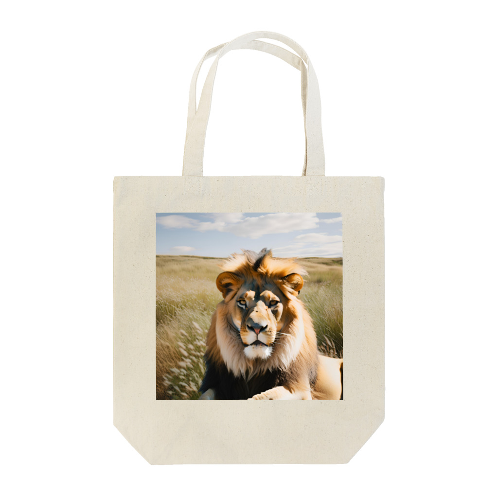 はちみつあめの百獣の王ライオン Tote Bag