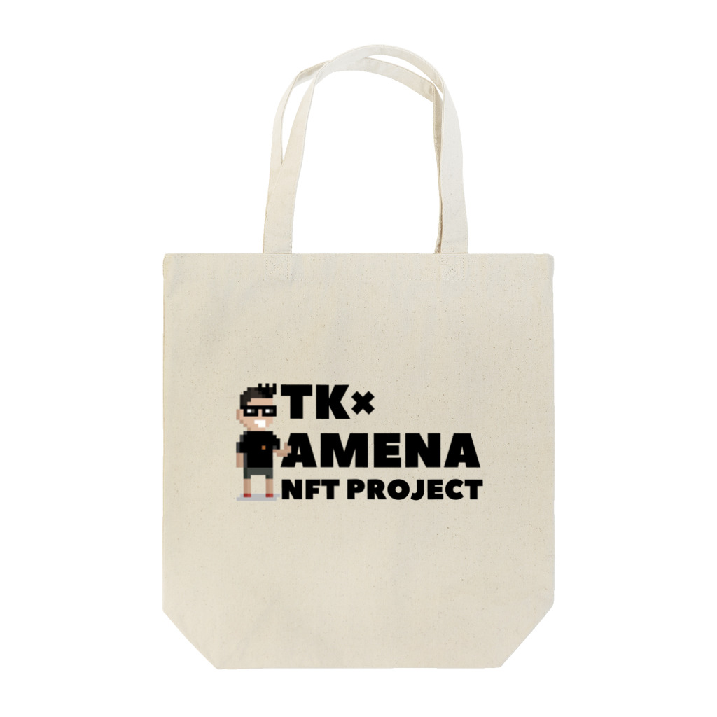 TK × AMENA NFT PROJECTのTK x Amena NFT Project カクカク Tote Bag