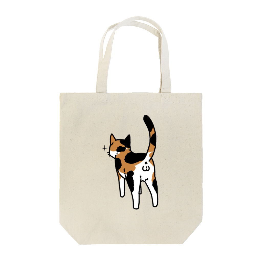 Riotoのねこけつω（三毛猫） Tote Bag