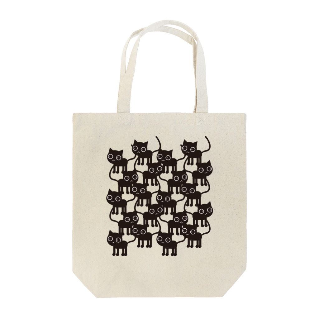 つきれうのくろねこｂｂうじゃうじゃ Tote Bag