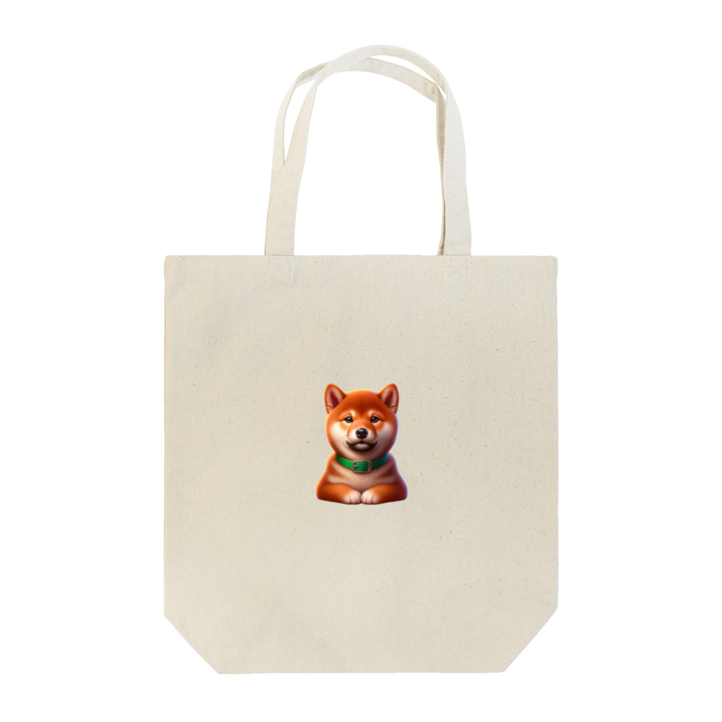 柴楽のフレンドリーな柴犬 Tote Bag