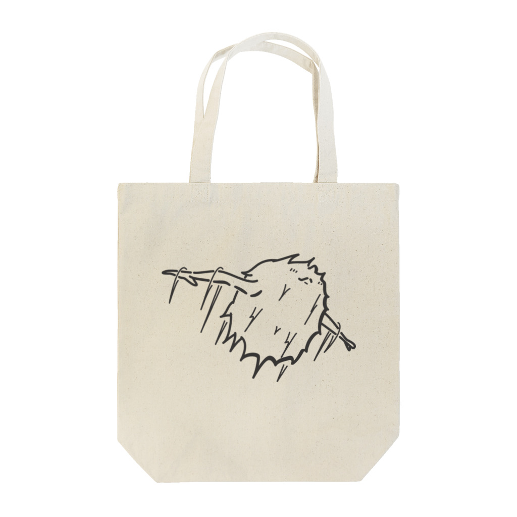 Pasaran_Worksのパサラン黒　飛翔 Tote Bag