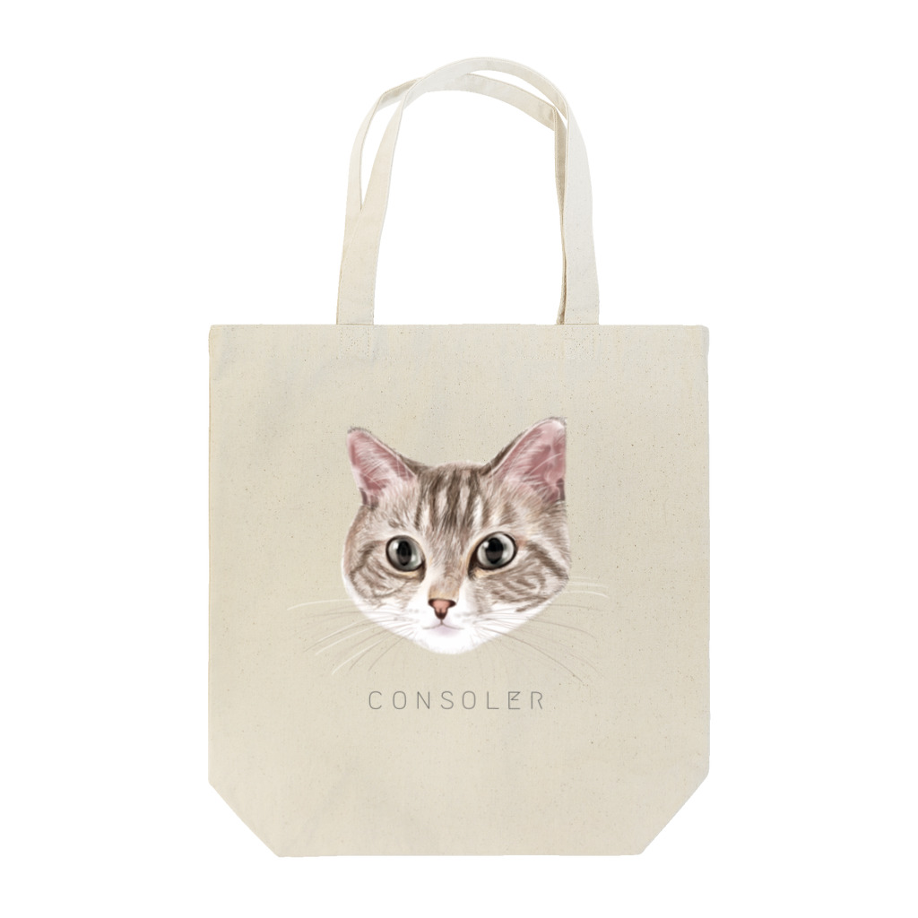 CONSOLER(コンソレ)のCONSOLER 猫 001  トートバッグ