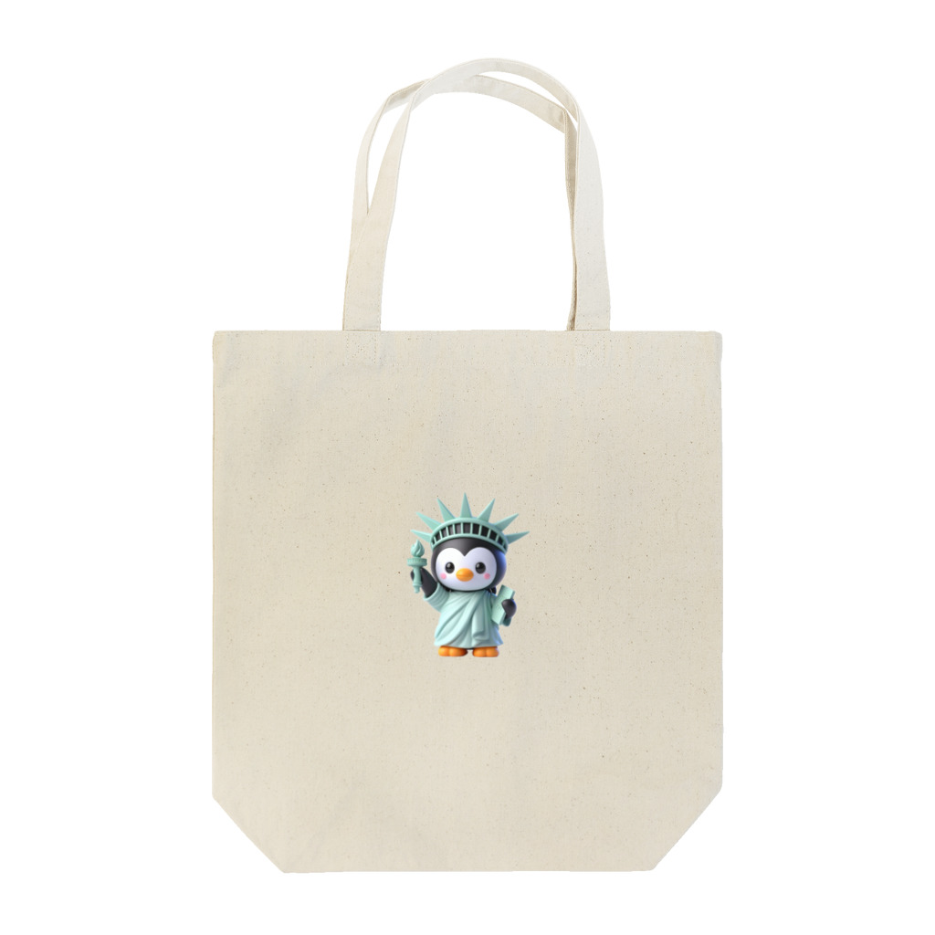 JUPITERの自由のペンギン像 Tote Bag