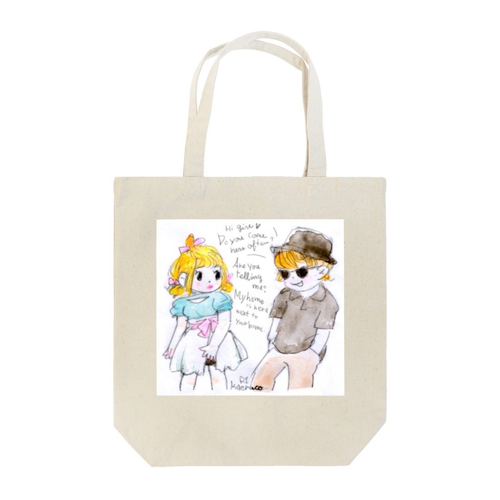 kaeruco(* 皿 *)のヘイガール！ Tote Bag