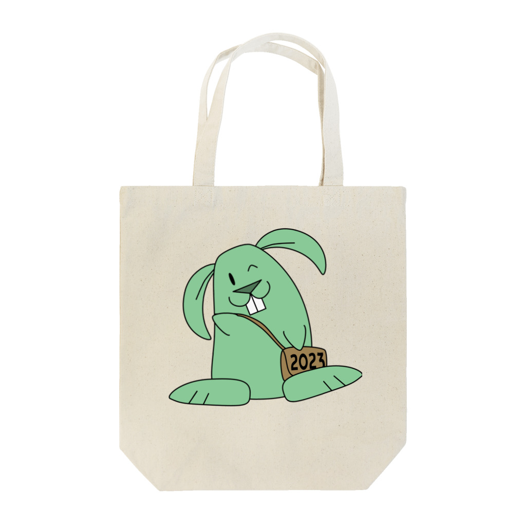 Pat's WorksのMinty the Rabbit トートバッグ