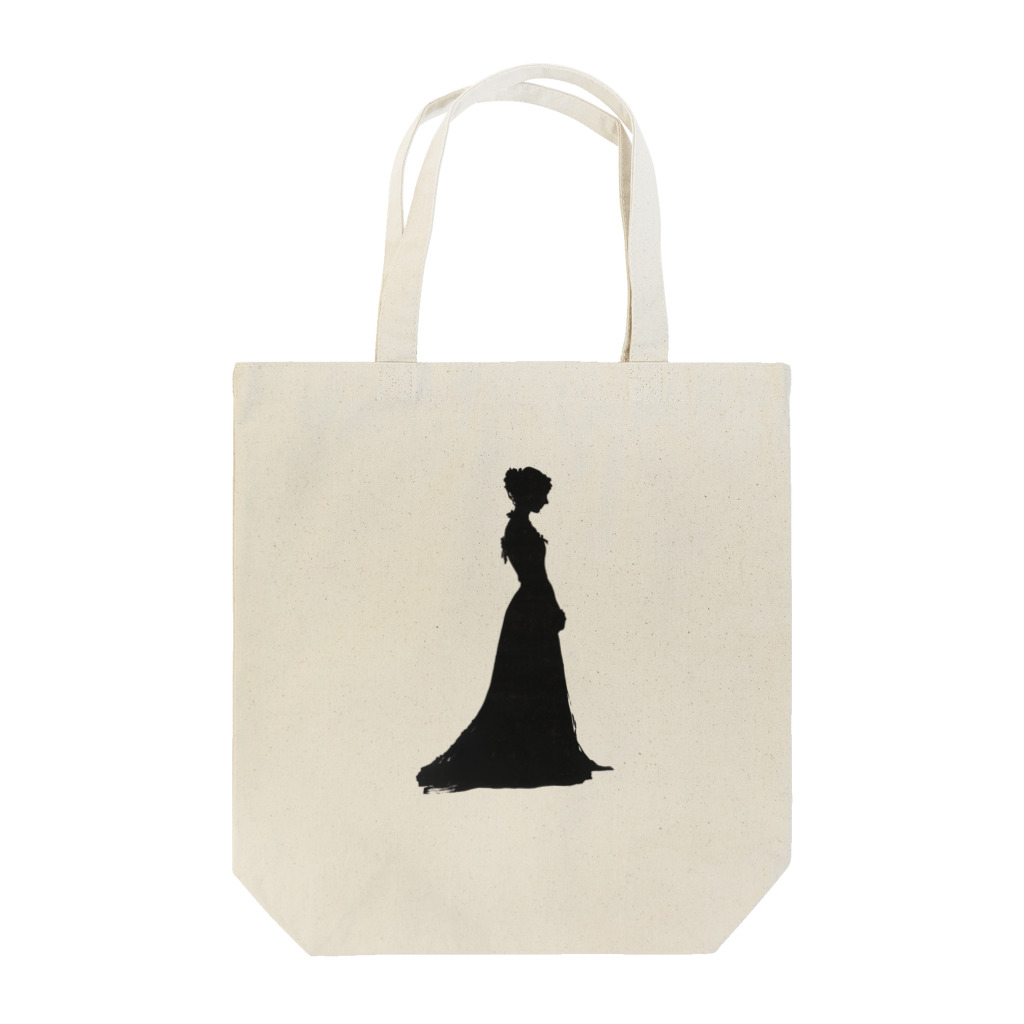 Chi3のゴシック女性の全身シルエット Tote Bag