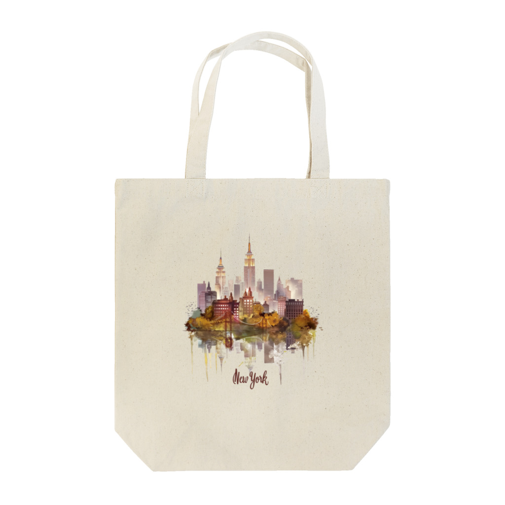 Chi3のニューヨークの幻想的な夜景 Tote Bag