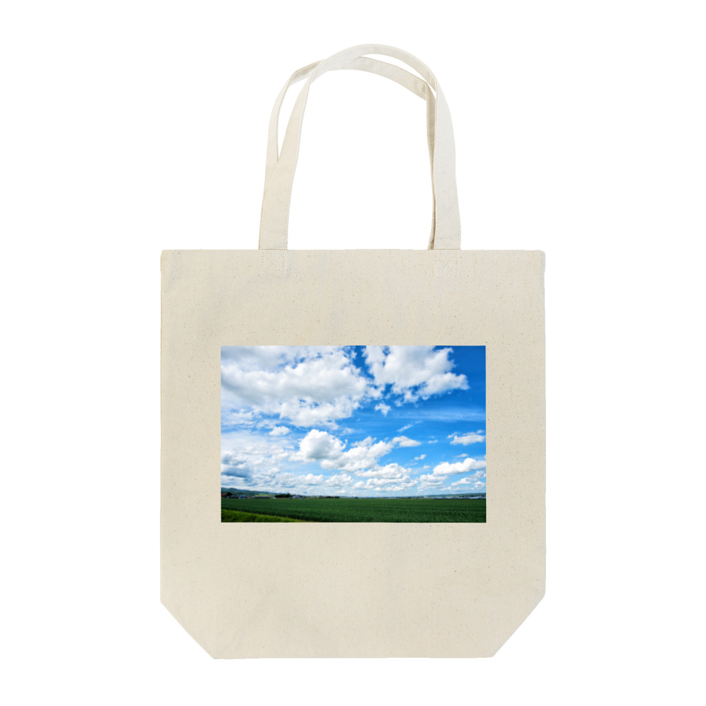 nekonote0の青い空 Tote Bag