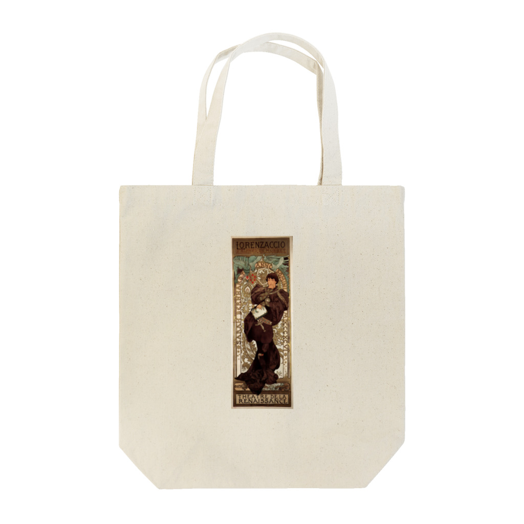 artgalleryのMucha - Lorenzaccio トートバッグ