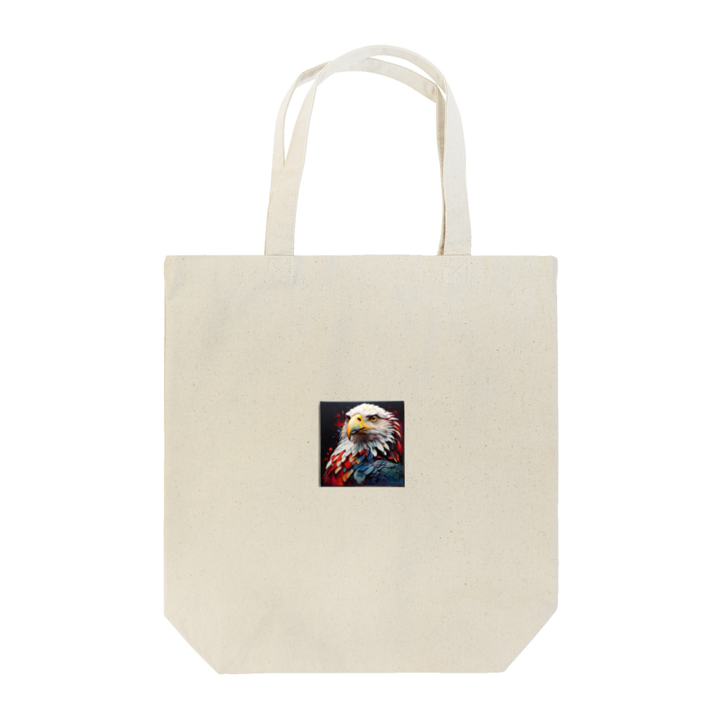 ryu_1137の凛とした鷲 Tote Bag