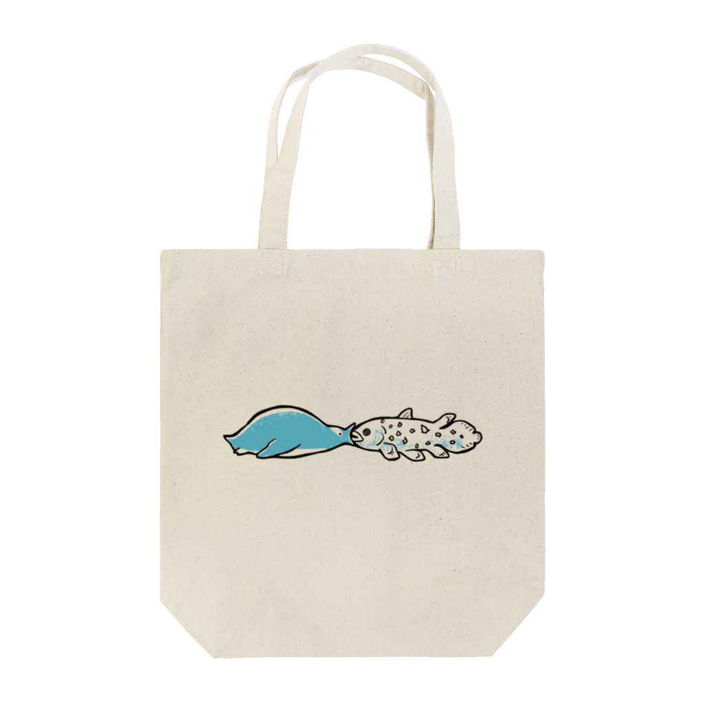 えまごろうのおみせの肉鰭類を食すジェンツー Tote Bag