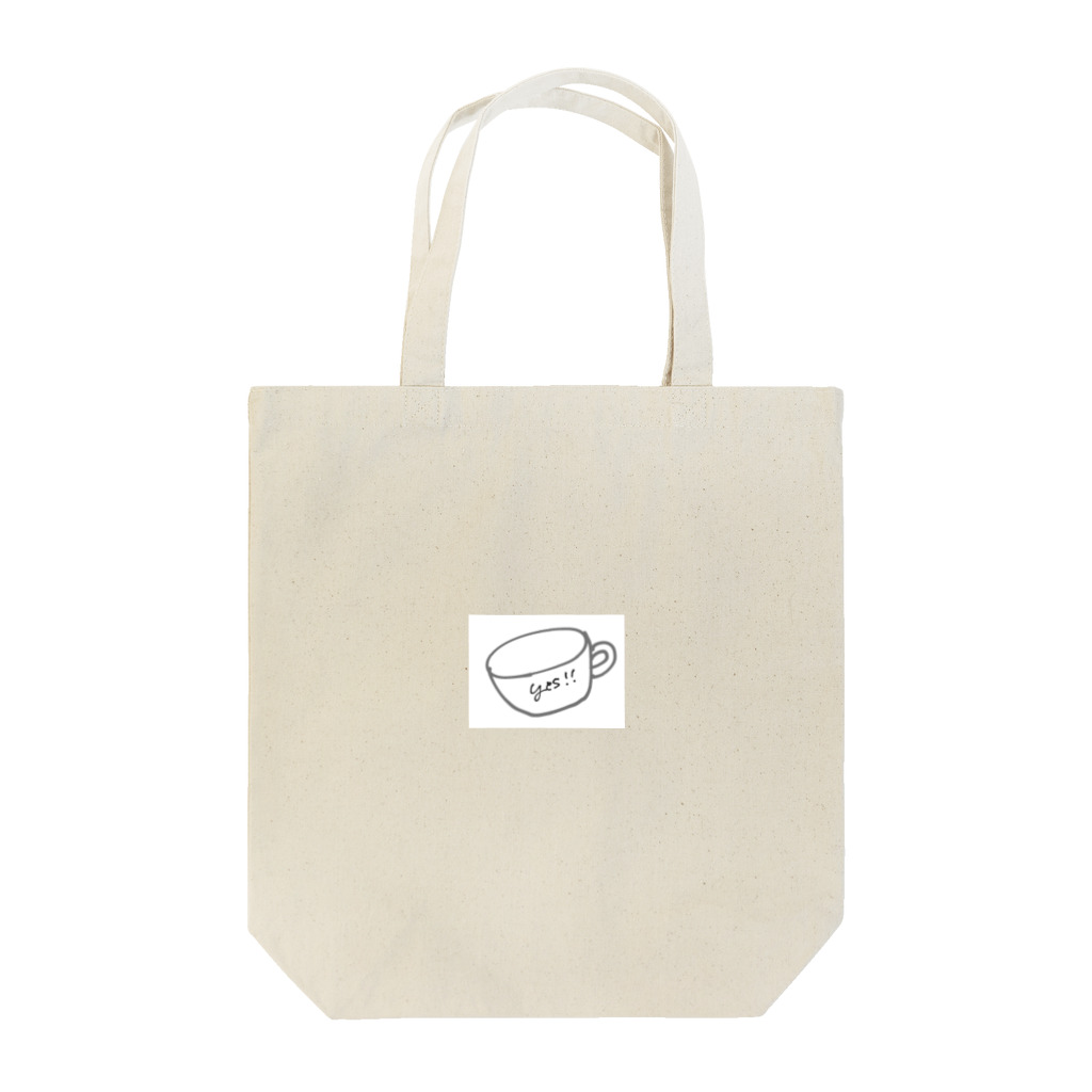 ねぼすけのyesカップ Tote Bag