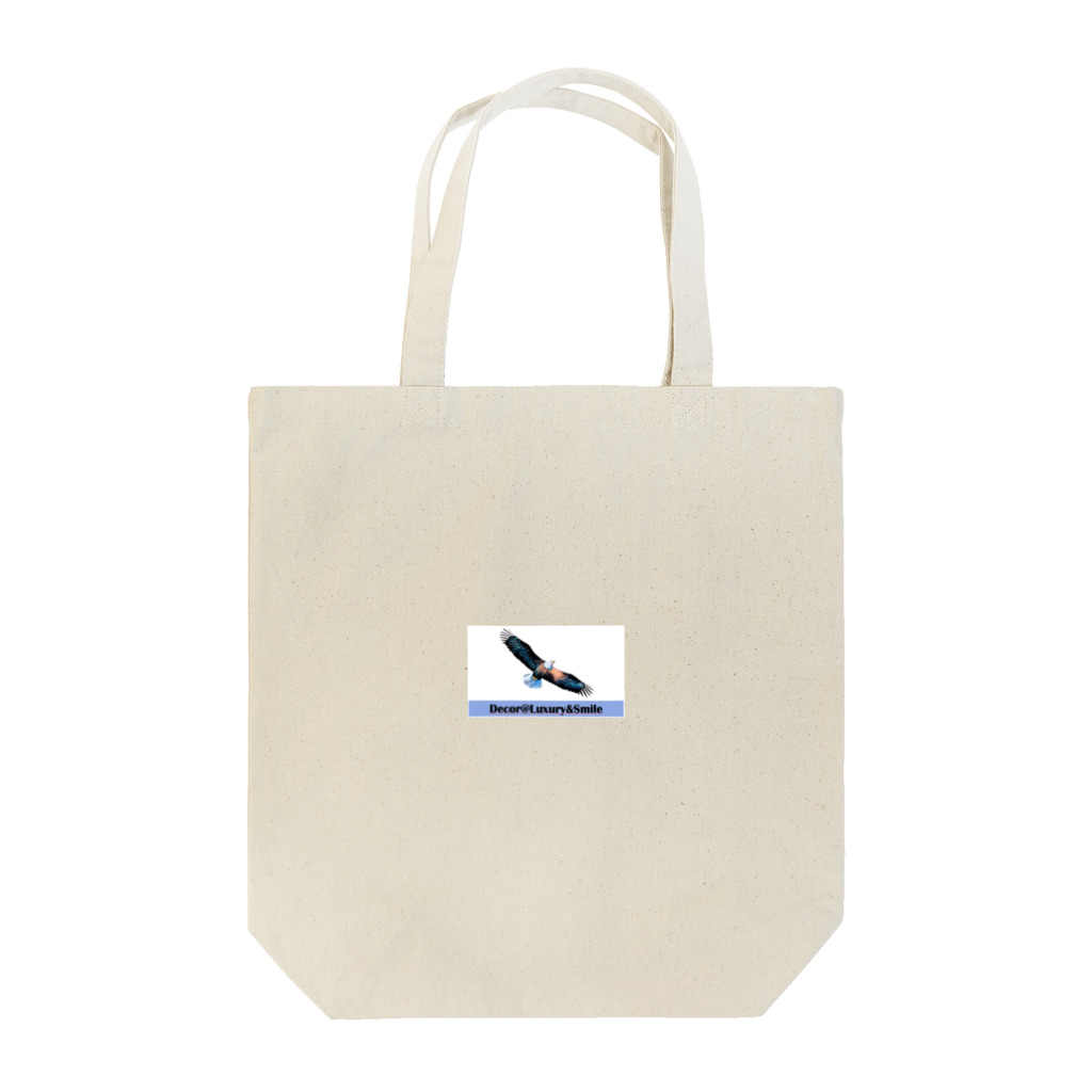 Decor&LuxuryVenusのDecor@Luxury&SmileロゴEagles Tote Bag