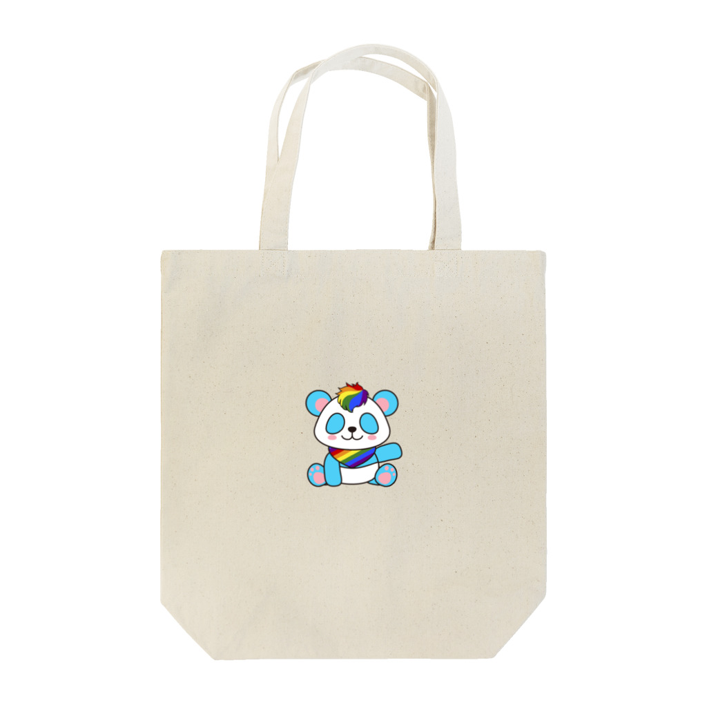 🏳️‍⚧️ 7oofのにじいろパンダ Tote Bag