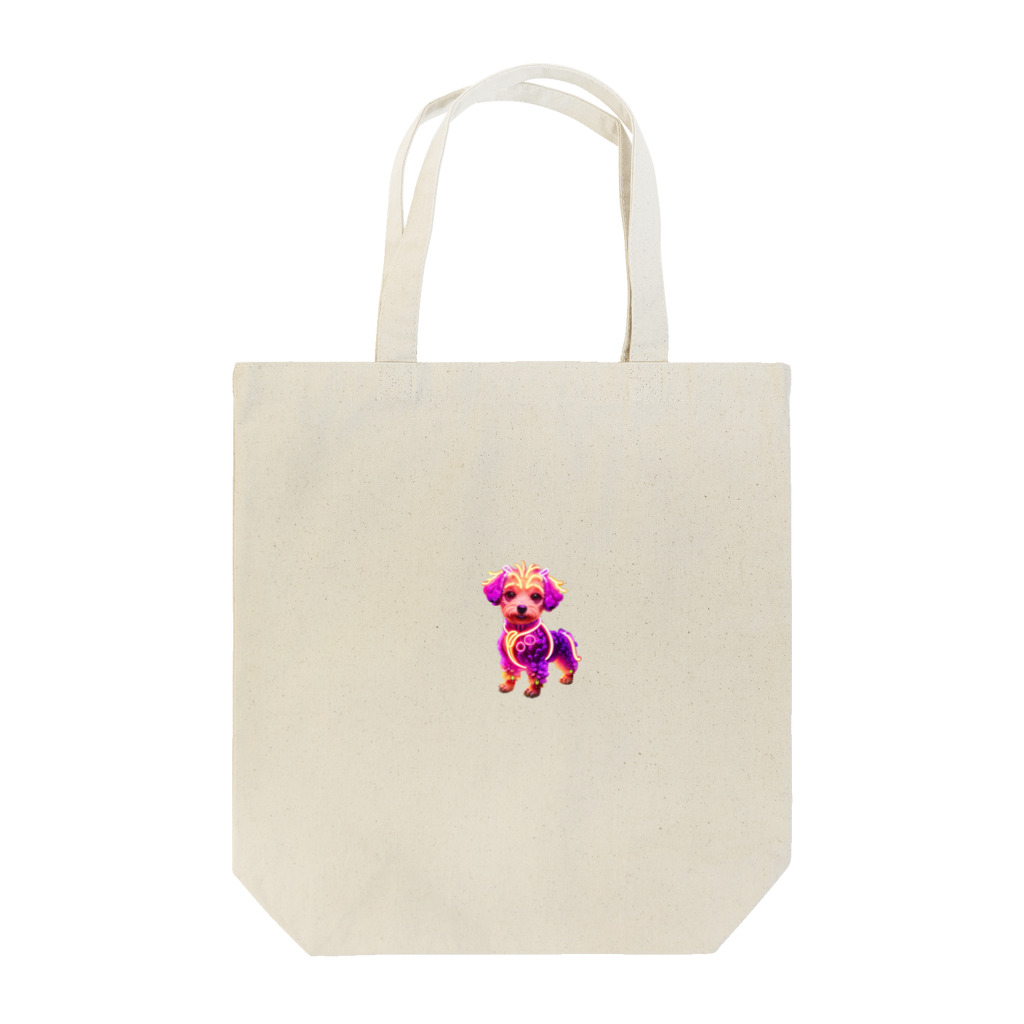 MaKenEekaRaのネオントイプードル Tote Bag