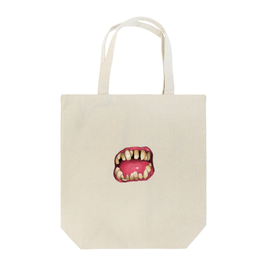 psychodoughnutsのcharming teeth Tote Bag