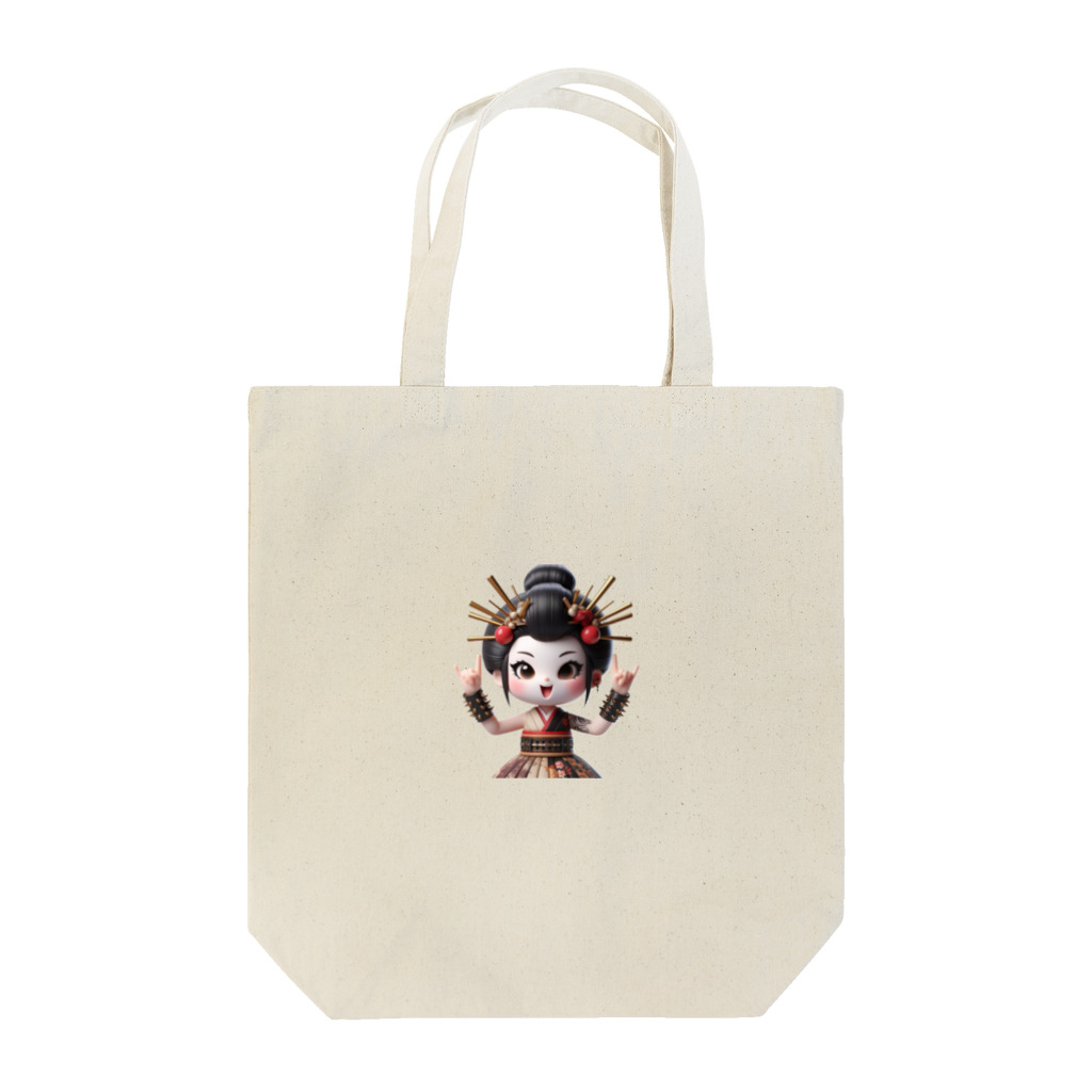 riotriffs_punksの芸者スター_パンク Tote Bag