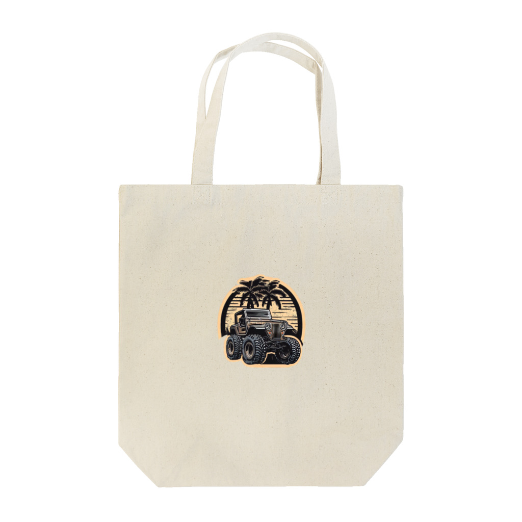 blue_springの四駆 Tote Bag