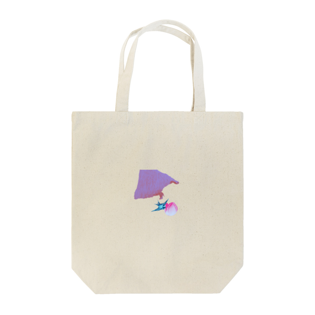 ニコの少女と青い鳥 Tote Bag