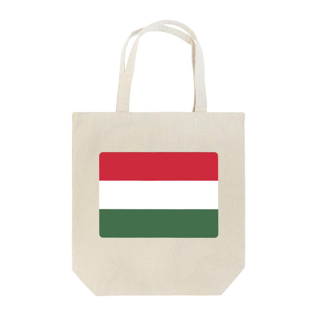 お絵かき屋さんのハンガリーの国旗 Tote Bag