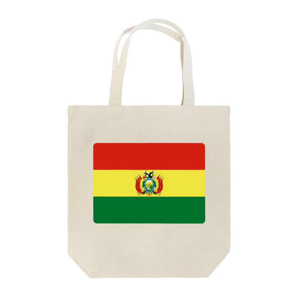 お絵かき屋さんのボリビアの国旗 Tote Bag