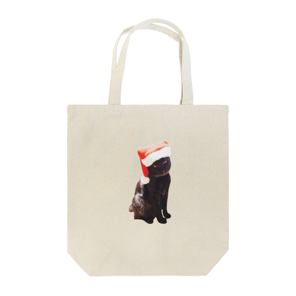 くろねこのてんのくりしゅましゅを終えたねこ Tote Bag